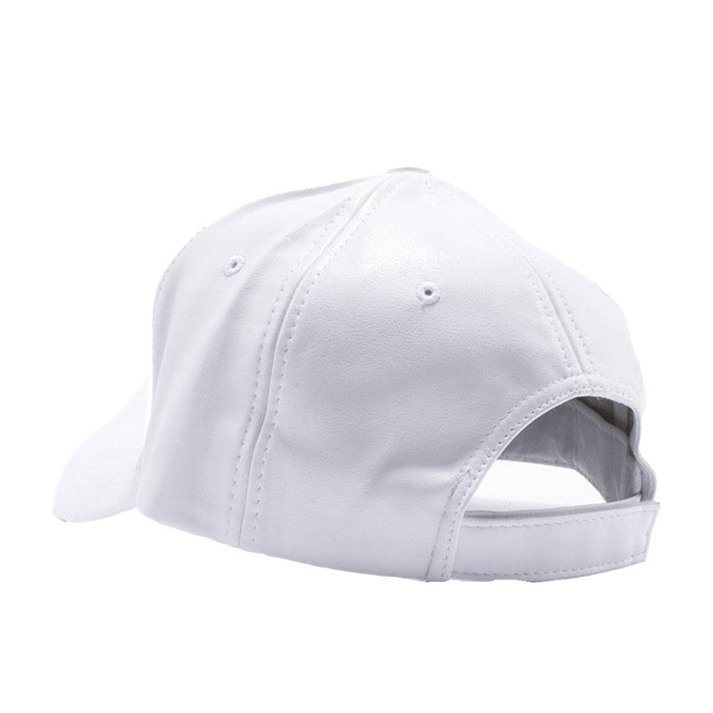 PU LEATHER BASEBALL HATS ( PACK OF 6 )