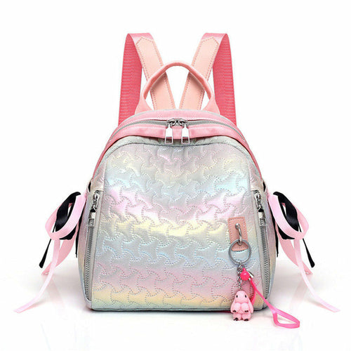 PU Leather Multifunctional Dual-Purpose Women's Backpack