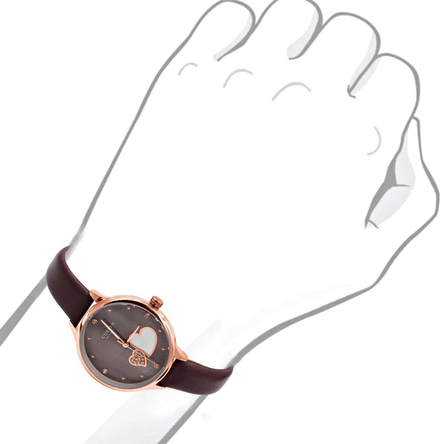 INFERNUM CURREN WOMEN WATCH | 541455