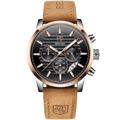 High Quality Fashion Leather Band Watch For Men