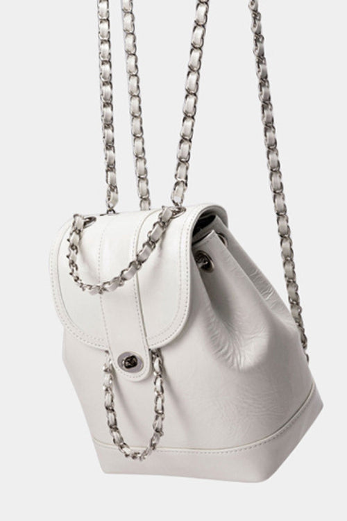 The Folette Leather Backpack