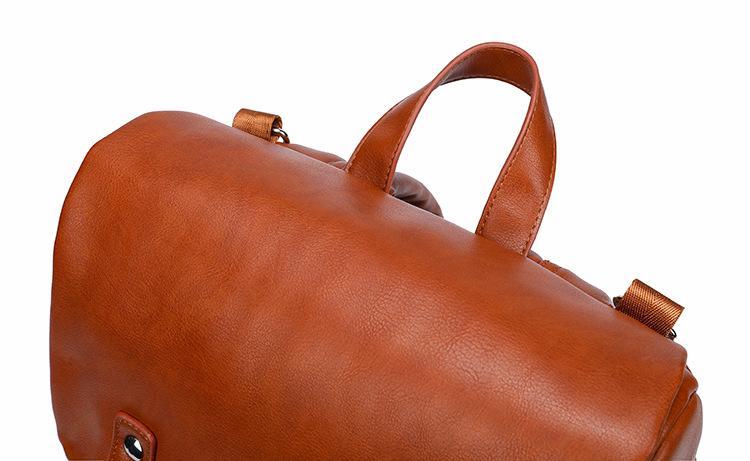 High-quality PU leather Mummy Waterproof Backpack