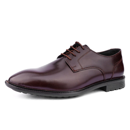 Handmade Premium Italian Leather Derby Shoes For Men (Size-UK-7)