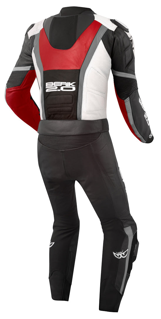 Berik Losail Leather Suit for Motorcycle Two-Piece Cowhide Leather
