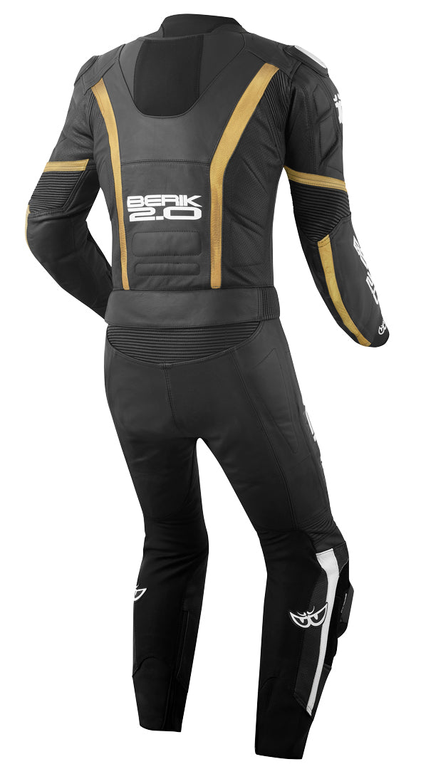 Berik Losail Two Piece Cowhide Leather Suit For Motorcycle