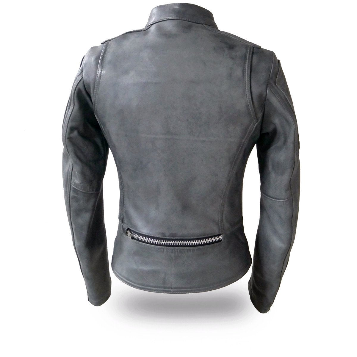 First Manufacturing Co. Warrior Princess Leather Motorcycle Jacket For Womens