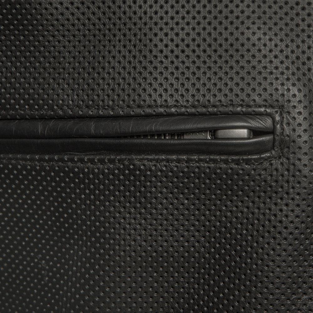 First MFG Co Turbine Perforated Real Cowhide Men's Leather Jacket (Spring Sale)