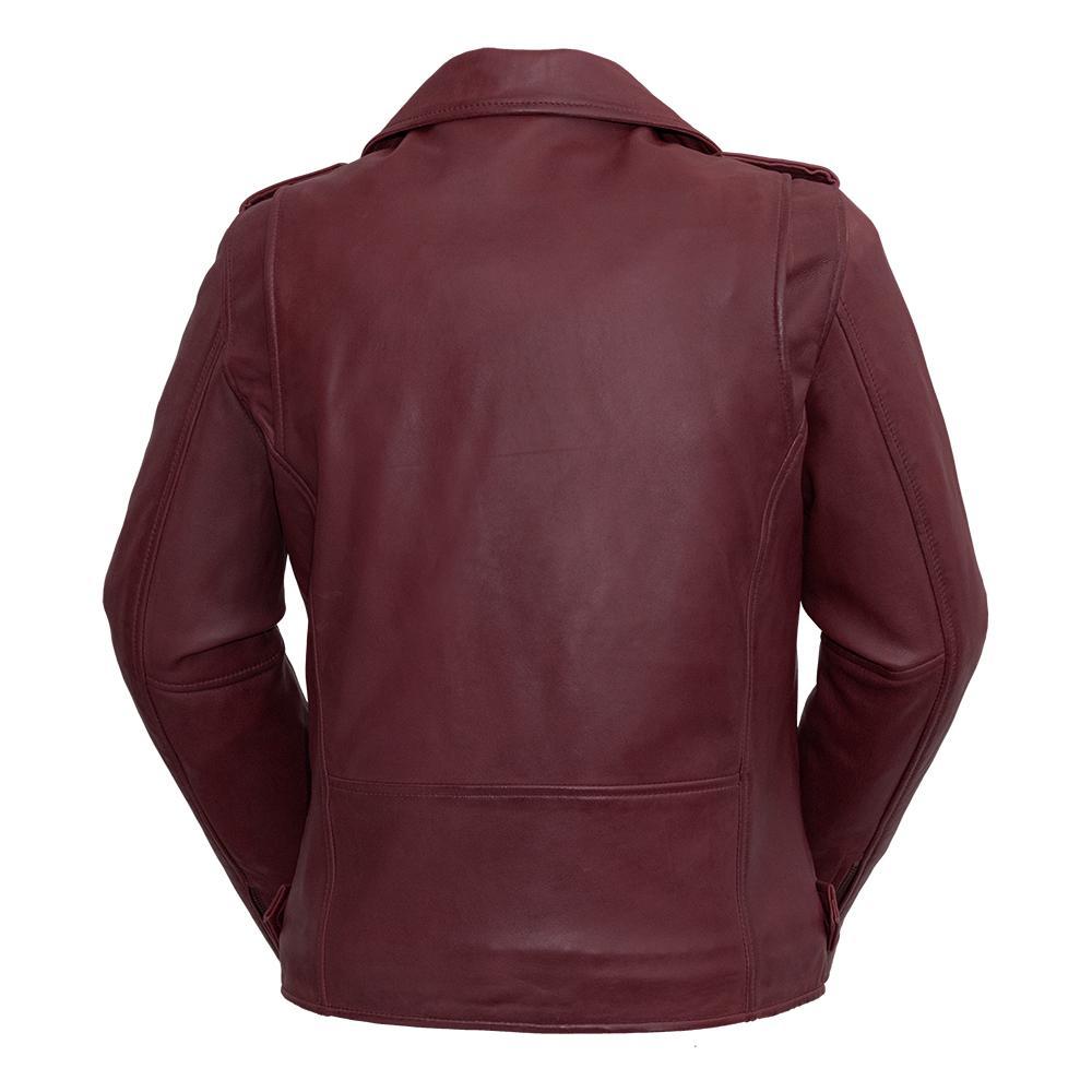 Whet Blu Rebel Women's Real Sheepskin Lightweight Motorcycle Leather Jacket