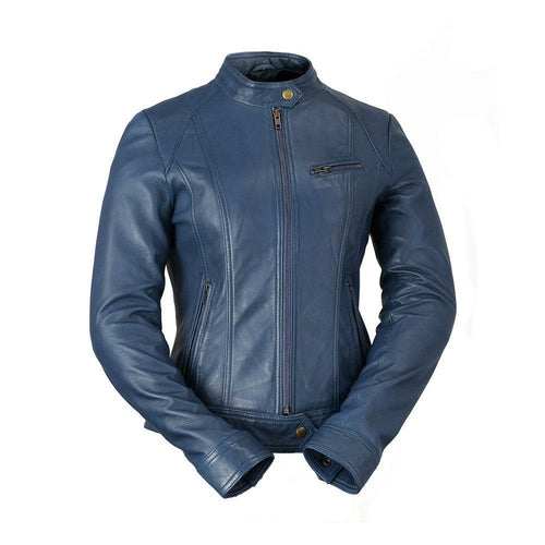 Whet Blu Favorite Womens Leather Lightweight Jacket