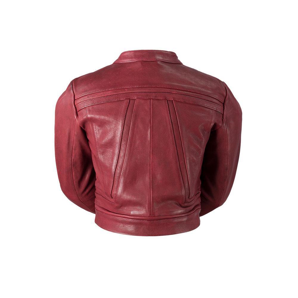 Pixie Womens Leather Jacket in Classic Style