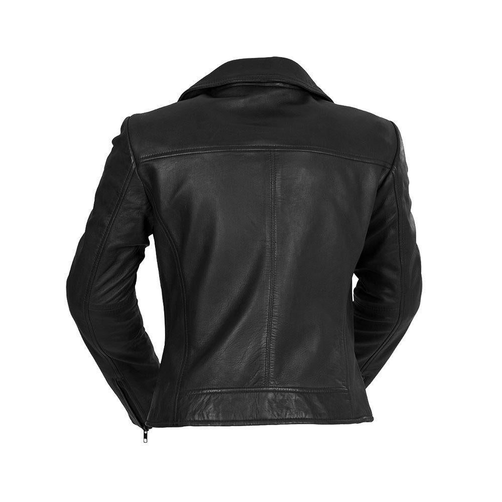 Betsy Real Sheepskin Womens Leather Jacket By Whet Blu NYC