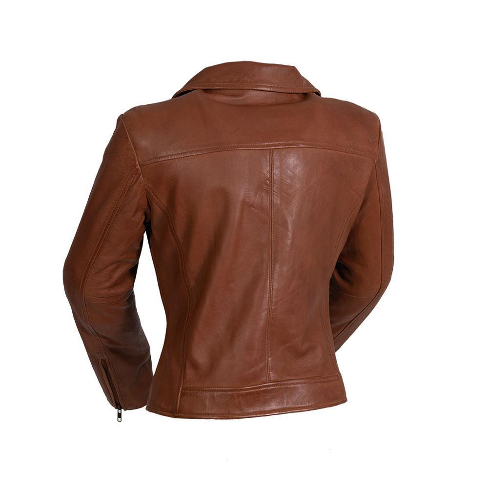 Betsy Real Sheepskin Womens Leather Jacket By Whet Blu NYC