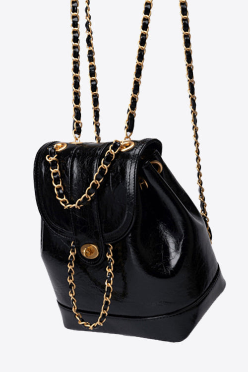 The Folette Leather Backpack