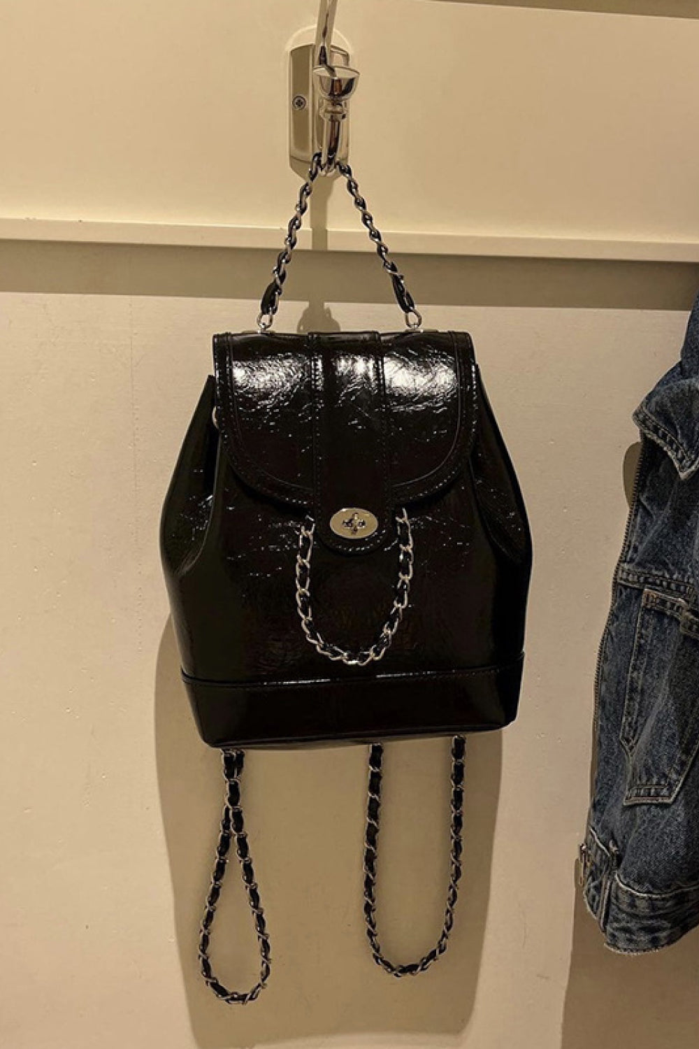 The Folette Leather Backpack