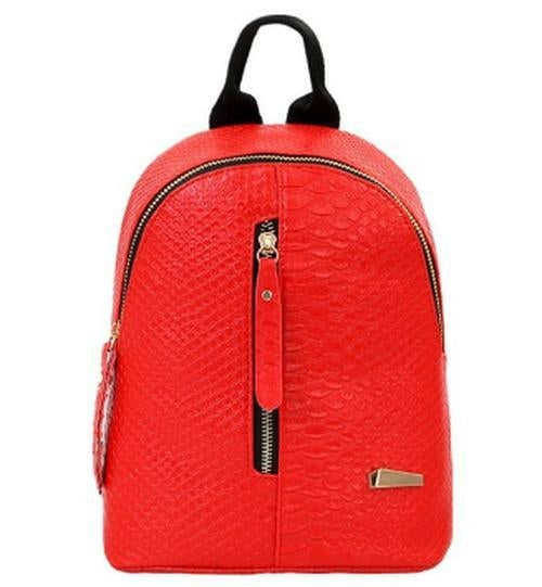 High Quality Leather Backpack For Girls