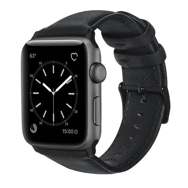 Leather Watch Band Loop Genuine Leather for all Apple Watch Series