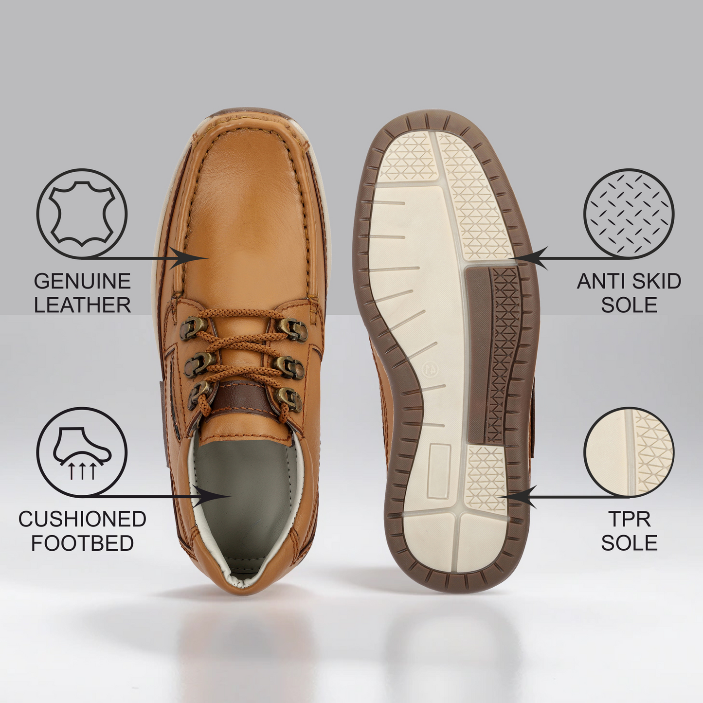 Genuine Leather Shoe for Men