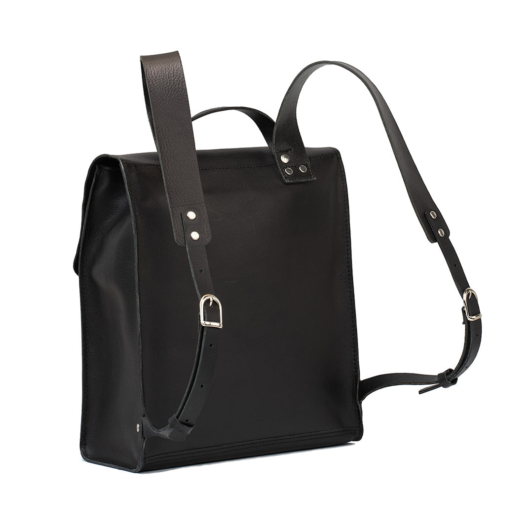 Leather Backpack - Fibonacci (Brown)