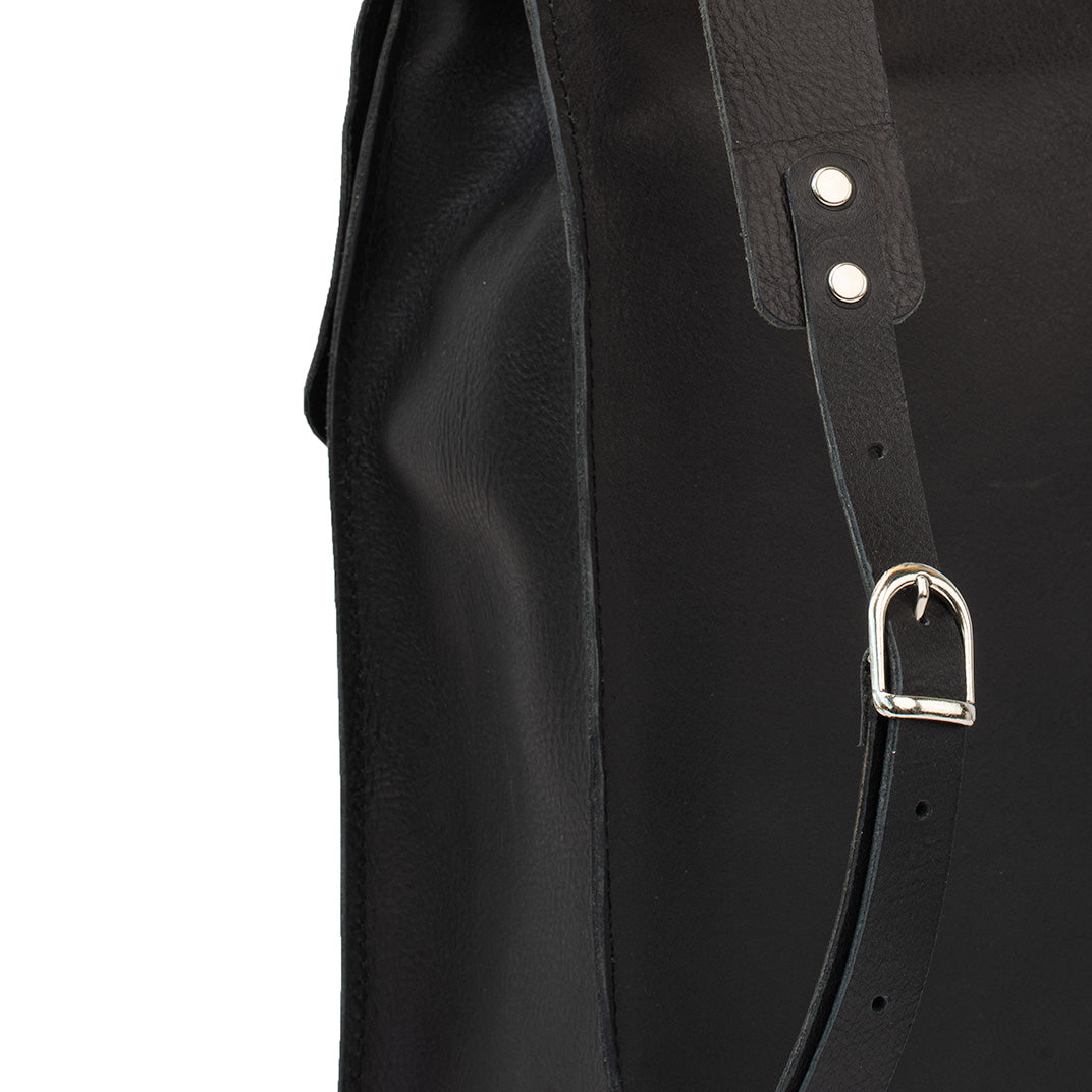 Leather Backpack - Fibonacci (Brown)