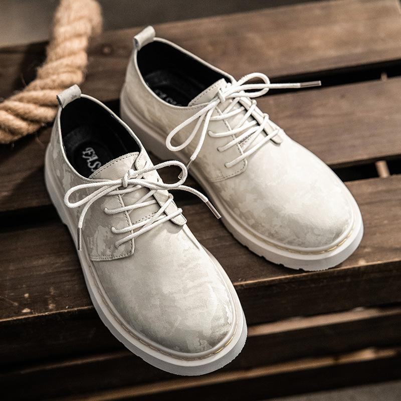 2020 New Arrival Mens Casual Shoes Genuine Leather Mens Shoes British