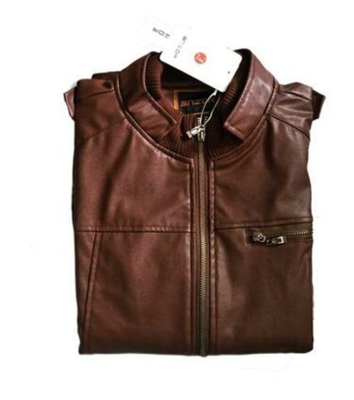 Mens PU Leather Jacket Fashion Coats