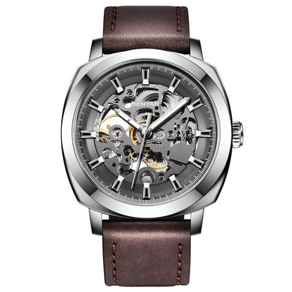 Casual Business Hollow Mechanical Watch For Men