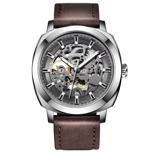 Casual Business Hollow Mechanical Watch For Men