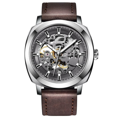 Casual Business Hollow Mechanical Watch For Men