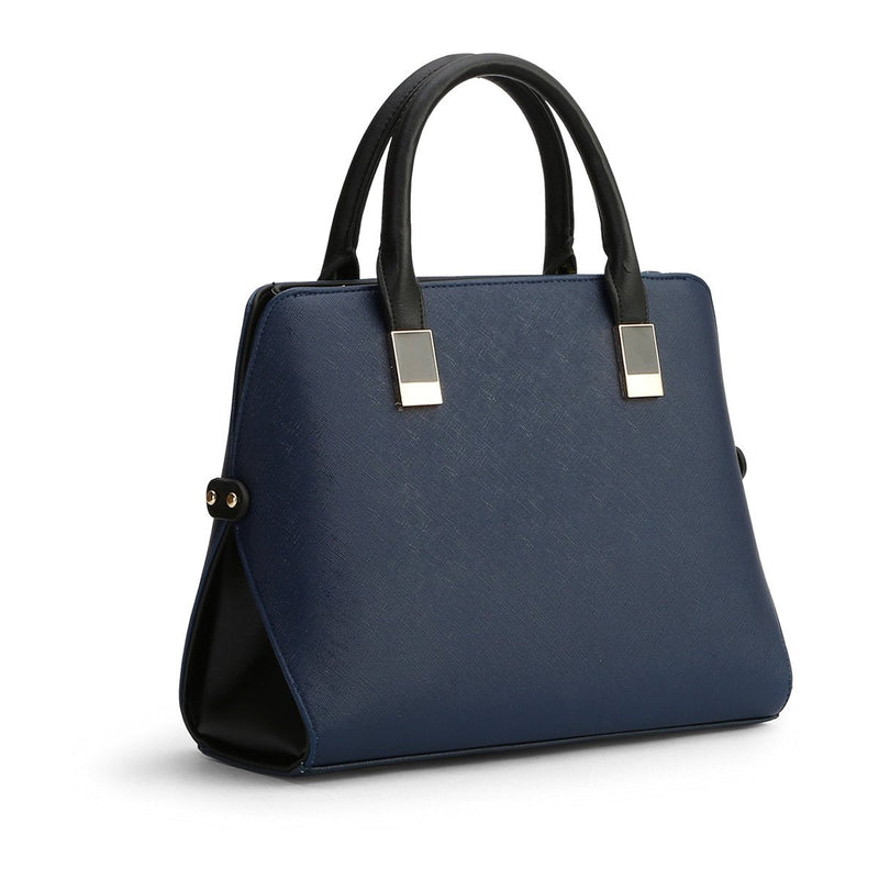 High Quality PU Leather Solid Color Handbag For Ladies