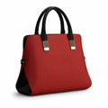 High Quality PU Leather Solid Color Handbag For Ladies