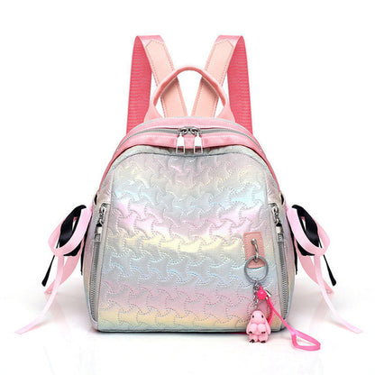 PU Leather Multifunctional Dual-Purpose Women's Backpack
