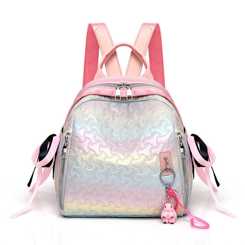 PU Leather Multifunctional Dual-Purpose Women's Backpack