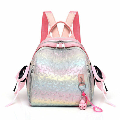PU Leather Multifunctional Dual-Purpose Women's Backpack