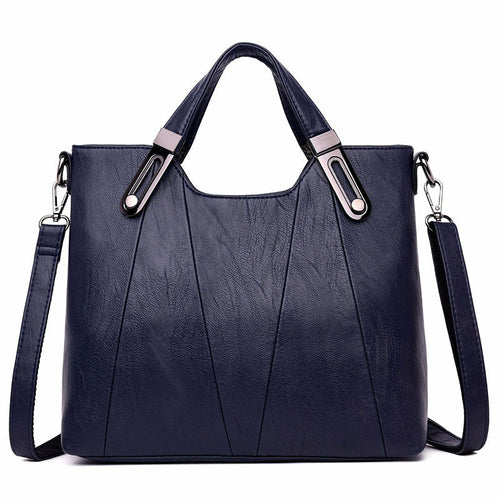 Soft Leather Large-capacity Handbag For Women