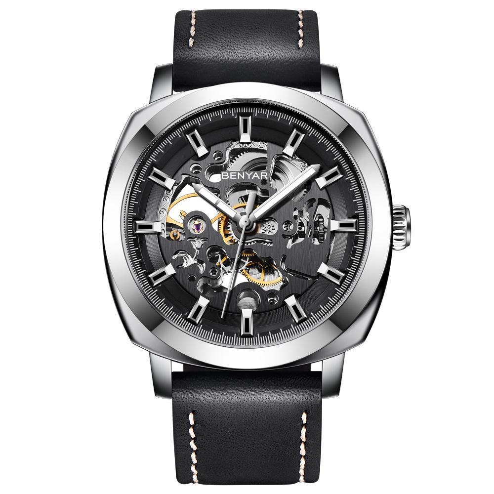 Casual Business Hollow Mechanical Watch For Men