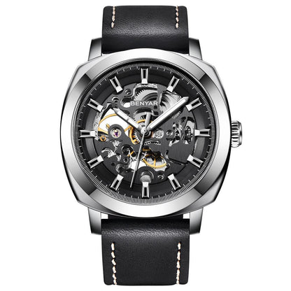 Casual Business Hollow Mechanical Watch For Men