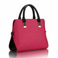 High Quality PU Leather Solid Color Handbag For Ladies