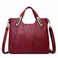 Soft Leather Large-capacity Handbag For Women