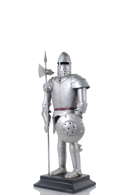 Medieval Suit of Armour - 5" x 7.5" x 17"