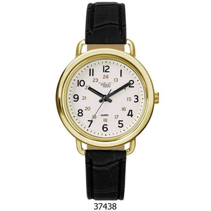 3743 - Vegan Leather Band Watch