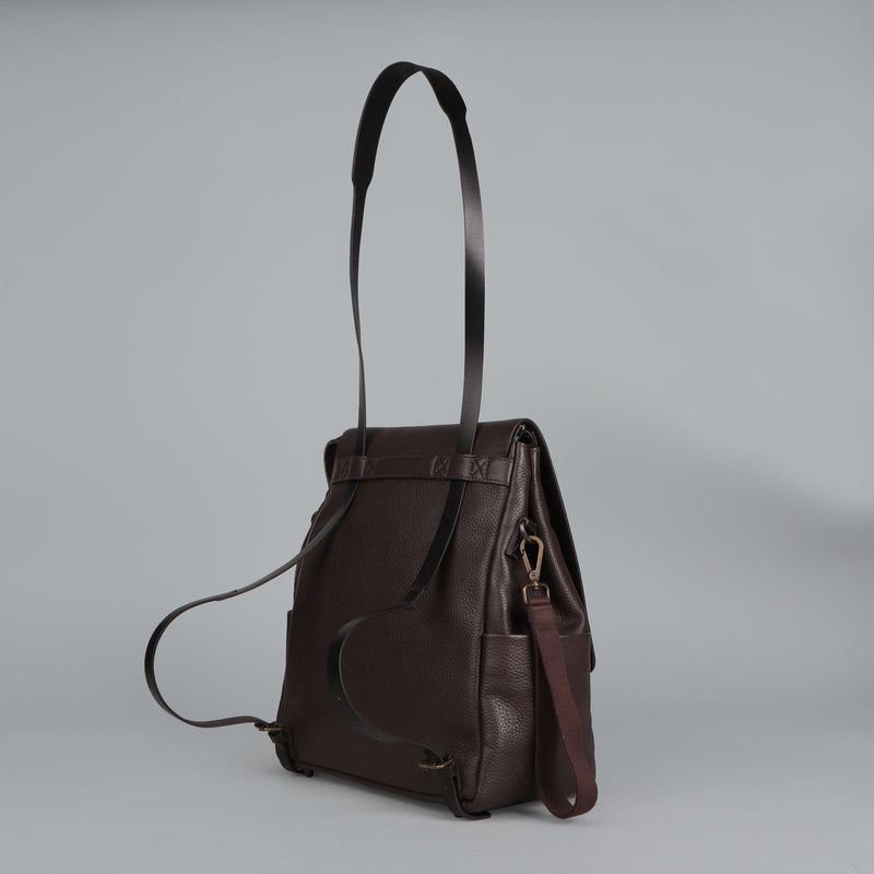 Donna Leather Diaper Bag