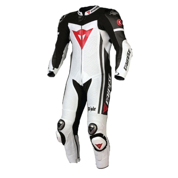 Dainese Mens Cowhide Leather Motorcycle Protective Suit Gear