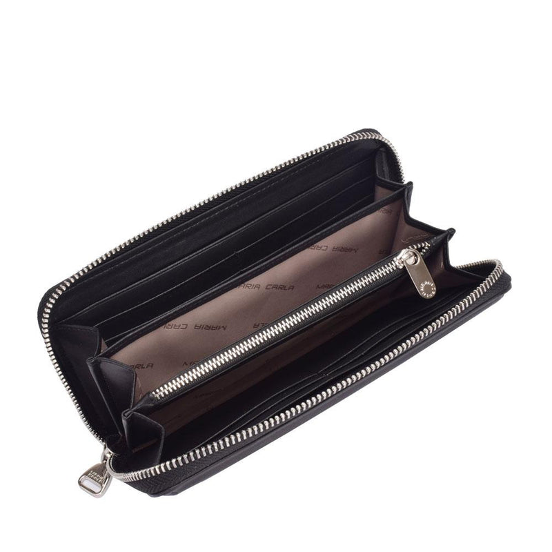 Maria Carla Woman's Fashion Luxury Leather Long Wallet