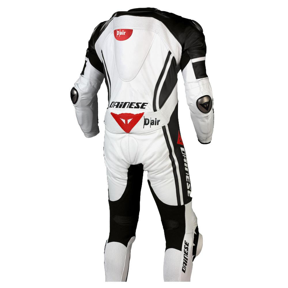 Dainese Mens Cowhide Leather Motorcycle Protective Suit Gear