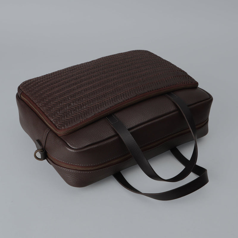 Boston Leather Briefcase