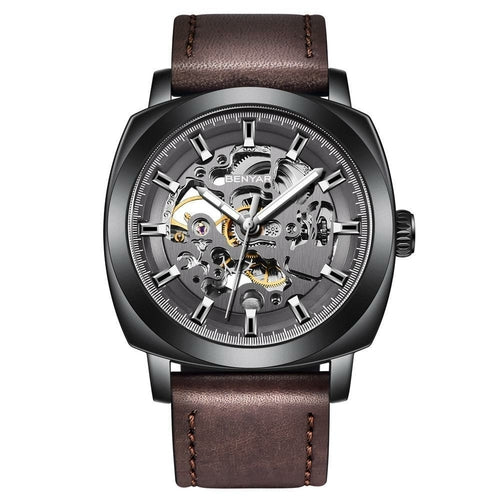 Casual Business Hollow Mechanical Watch For Men