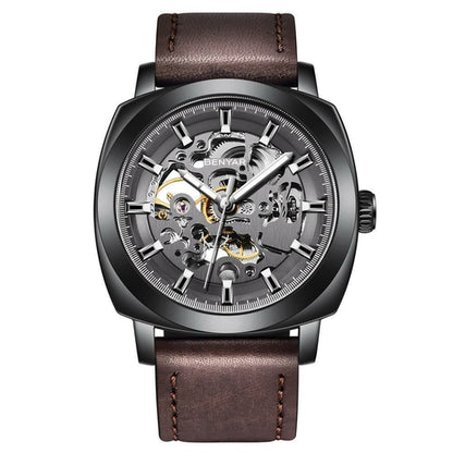 Casual Business Hollow Mechanical Watch For Men