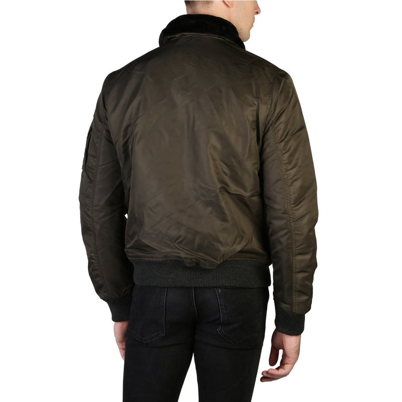 Calvin Klein Men's Brown Leather Jacket