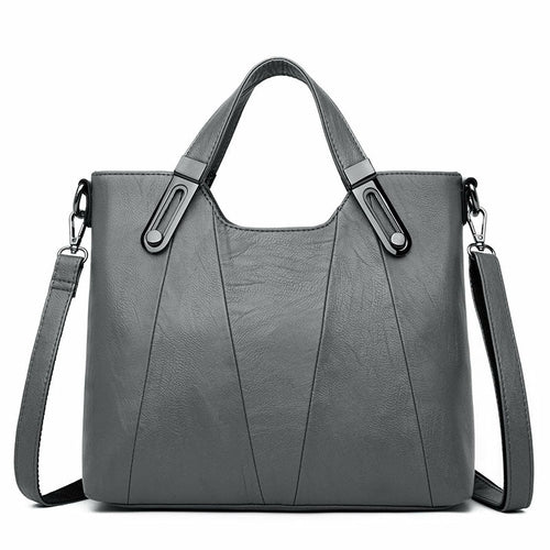 Soft Leather Large-capacity Handbag For Women