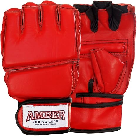 Premium Grappling Gloves for MMA Leather, Enhanced Grip, Excellent